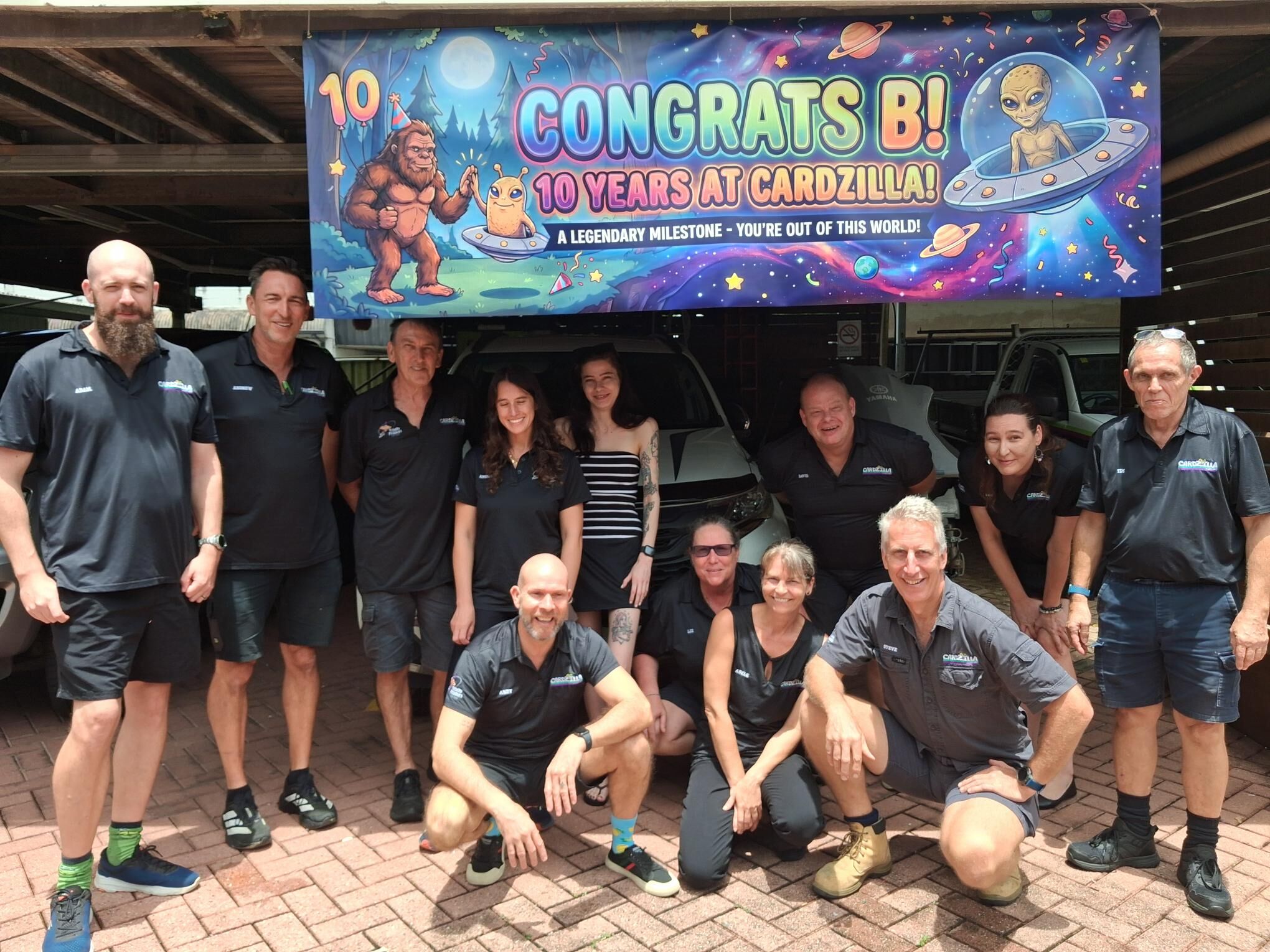 10 Years Belinda Cardzilla